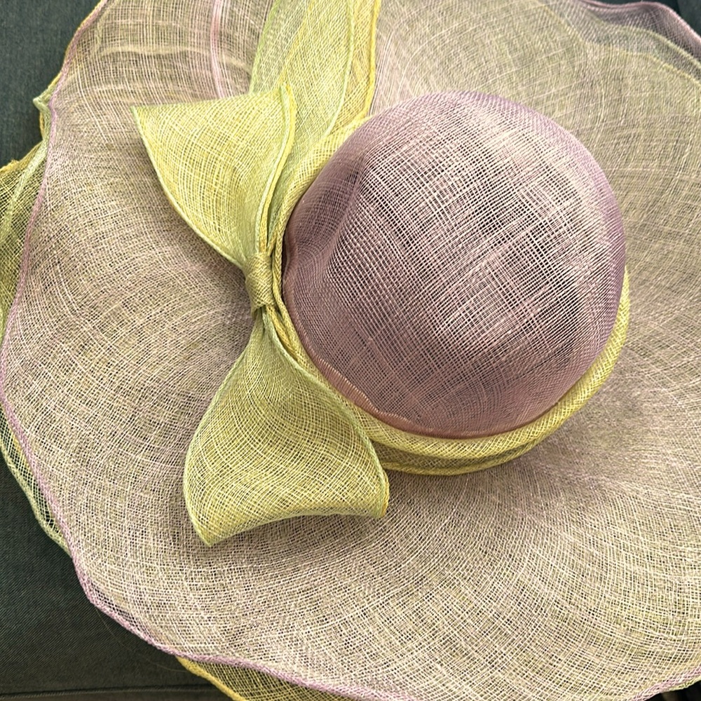 Toucan Collection Yellow and Purple Hat - Picture 2 of 7